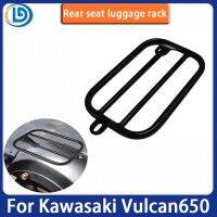 ชั้นวางของชั้นรองที่ใส่ของหลังสำหรับ Kawasaki Vulcan650 Vulcan 650อุปกรณ์เสริมรถจักรยานยนต์พนักพิงหลังสีดำ Sissy
