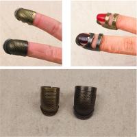 QianXing Shop Hang QiaoNew Antique Metal Brass Sewing Thimble Needles Finger Protector DIY Useful Sewing Tools Accessories