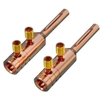 【cw】 Copper Hifi Banana Connectors