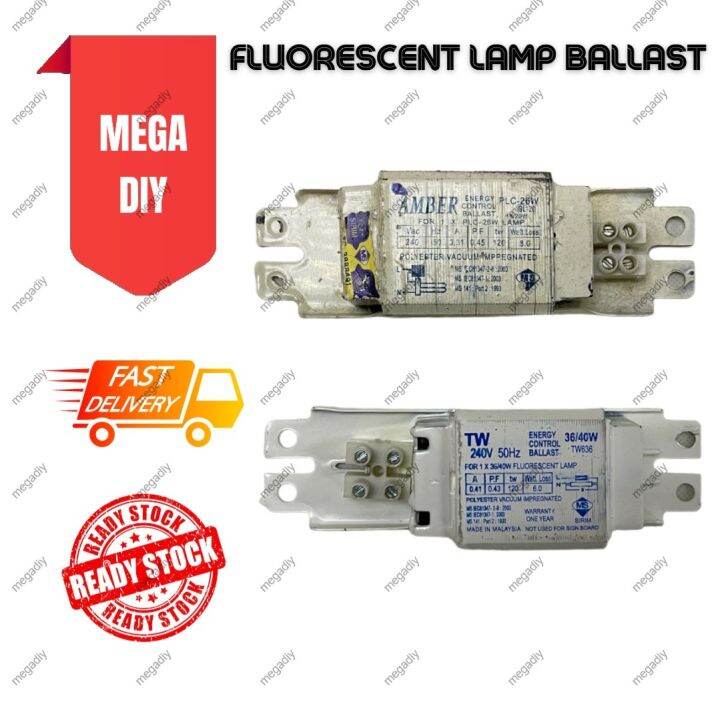 [Stock Clearance] Ballast Fluorescent Lamp Tube / Choke For Tube 18W