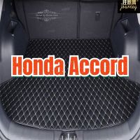 (Reday Stock) For Honda Accord BOOT CAR PU LEATHER BOOT TRAY CARGO MAT TRUNK CAR KAR BONET