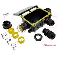 New Product Jtion Box IP68 Waterproof UV Sunproof Outdoor Multiple Ways Plastic Electrical Jtion Box Case Cable Wire Connector Protect