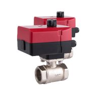 DN15 DN20 electric valve actuators solenoid valve 24v water electric valve Valves