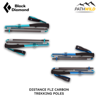 BLACK DIAMOND DISTANCE CARBON FLZ TREKKING POLES ไม้เท้าคาร์บอน เทรคกิ้ง วิ่งเทรล น้ำหนักเบา แข็งแรง พับเก็บเป็น 3 ท่อน