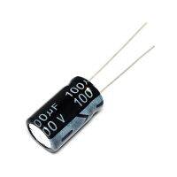 10PCS/LOT Electrolytic Capacitor 100V/100UF 100V 100UF 10*16 WATTY Electronics