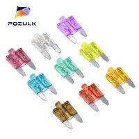 10PCS Small Size Automotive Fuse With Indicator Light Pilot Lamp Medium Fuse With Fusing indication 3A-40A Ceiling Lights