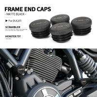 ✇ For Ducati Scrambler Classic Motorcycle Accessories Frame Hole Cover Caps Plug Decorative Frame Cap Set Monster 797 2017-2021