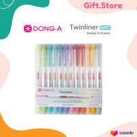 ปากกาเน้นข้อความ ทวินไลเนอร์ TWINLINER เซ็ท 12 สี