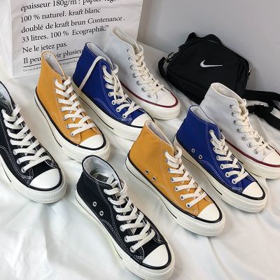 In the summer of 2023 the new classic han edition canvas shoes classic high female tide joker students help couples casual shoes sandals