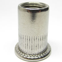 10PCSLot M3 M4 M5 M6 M8 M10 M12 304 Stainless Steel Flat Head Threaded Rivet Insert Nutsert Cap Rivet Nut