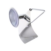 Removable Reuseable Bathroom Toilet Roll Paper Holder Vacuum Suction Cup Stainless Steel Wall Mount