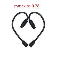 สายอะแดปเตอร์เสียง MMCX ถึง0.78 A2DC IE80 Hd650 QDC TFZ HIFIMA N 2.5 3.5มม. ตัวแปลงสายอะแดปเตอร์สายเคเบิลหูฟัง