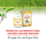 Giải Độc Gan Tuệ Linh Plus - Hỗ trợ Giải Độc Gan, Bảo vệ Tế bào Gan