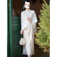 Hot sell Cheongsam cape spring with a female fine wool knitted towel cloak cloak with tassels (