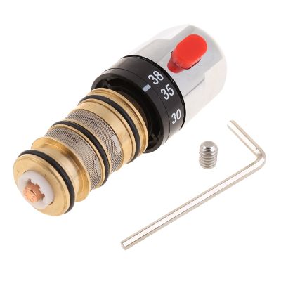 Thermostatic Mixing Va-lve Temperature Control Ceramic Va-lve for Solar Water Heater Va-lve Parts Ceramic Cartridge X7XD