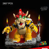 ในสต็อกเข้ากันได้71411 71395ชุด Mighty Bowser King MOC Building Kit บล็อกอิฐของเล่นเด็กวันเกิดของขวัญ2807PCS