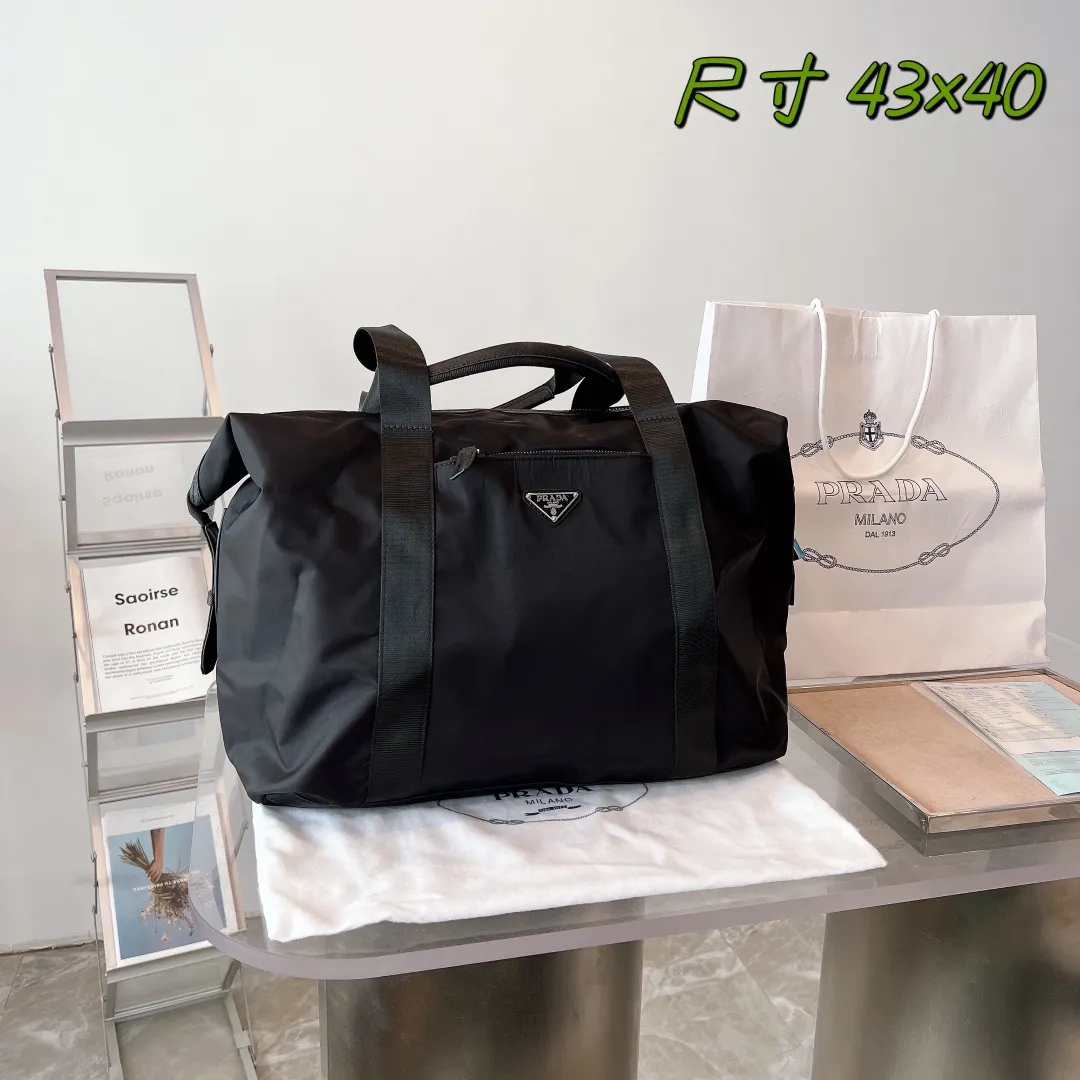 Pradaˉ Women's bag Large capacity handbag High-tech canvas Tote bag Top  quality women's bag | Lazada PH