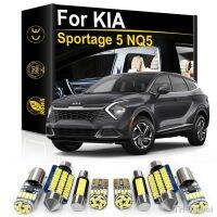 【LZ】✑○☢  Car Led Interior Light Kit For Kia Sportage 5 NQ5 2021 2022 2023 LED Bulbs License Plate Lamp Canbus No Error