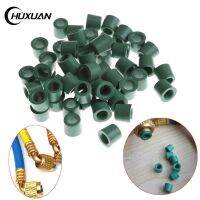 50pcs/lot Green Air Conditioning 1/4 39; 39; Charging Hose 1/4 39; 39; Valve Gasket Manifold Repair Seal Kit Replacement Wholesale