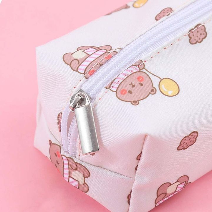 เคสดินสอเกาหลีลายการ์ตูนน่ารักพกพาได้ของเด็กผู้หญิง-gj56-กล่องใส่ดินสอ-pouch-pensil-เครื่องเขียนในกระเป๋าเก็บของ