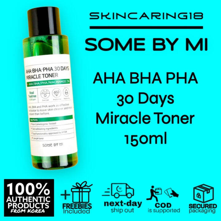 Some By Mi AHA BHA PHA 30 Days Miracle Toner 150ml [Korean╲ Skincare