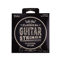 [okoogee]ZIKO DPA-70 Classical Guitar Strings Normal Light Tension Silver Wound Nylon String Anti-Rust Set of 6pcs Musical Instrument String Accessories