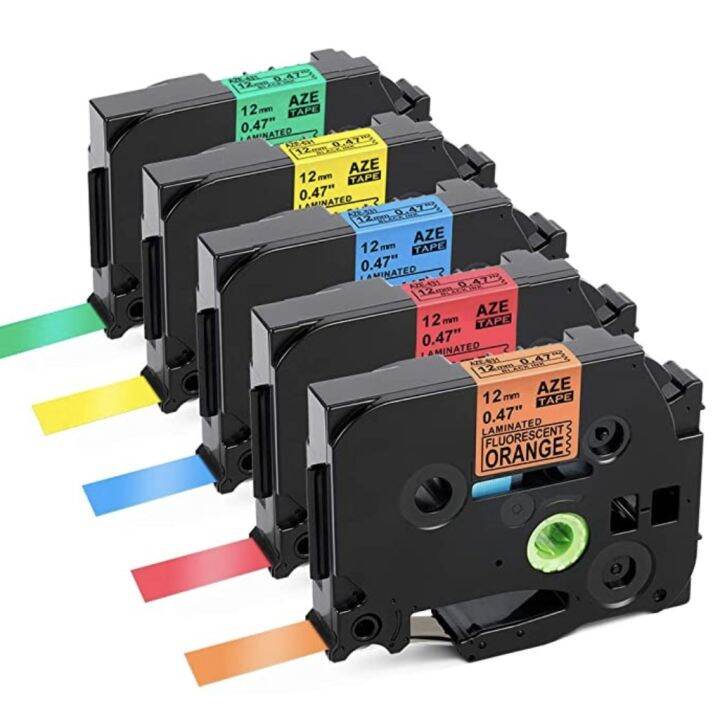 (Hot money) Compatible Label Tape 12mm for Brother Label Maker TZE