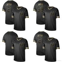 New arrival embroidered jerseys Plus MLB New York Yankees Baseball Jersey Jeter Judge Short Sleeve Tshirts Jersey Sport Tee Unisex Plus Size