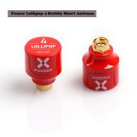 Foxeer Lollipop 4 Stuy เสาอากาศ2.6Dbi สั้น5.7Ghz RHCP วงกลม Polarized FPV SMA เสาอากาศไมโครรีซีฟเวอร์สำหรับชิ้นส่วนโดรนอาร์ซี