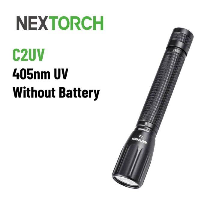 Nextorch 405nm UV Flashlight Blacklight Wavelength Violet Light for Pet