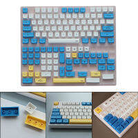 Shiwaki DIY PBT 132คีย์คีย์ครอบแป้นพิมพ์สำหรับ664 72คีย์บอร์ดแบบกลไกทนทาน