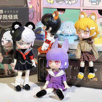 2023 Kawaii เพนนีกล่องตุ๊กตาวิทยาลัยแปลกพูดคุยชุดตาบอดกล่องของเล่น112 Bjd ของเล่นแอ็คชั่นรุ่นตุ๊กตาของเล่นเด็กของเล่นของขวัญ