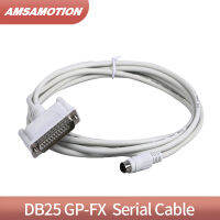 CA3-CBLFX GP-FX สำหรับ Proface GP3000 GP2000 GP2500แผงสัมผัสเชื่อมต่อกับ MitsubishiFX2NFX1N Series PLC DB25 Pin Cable