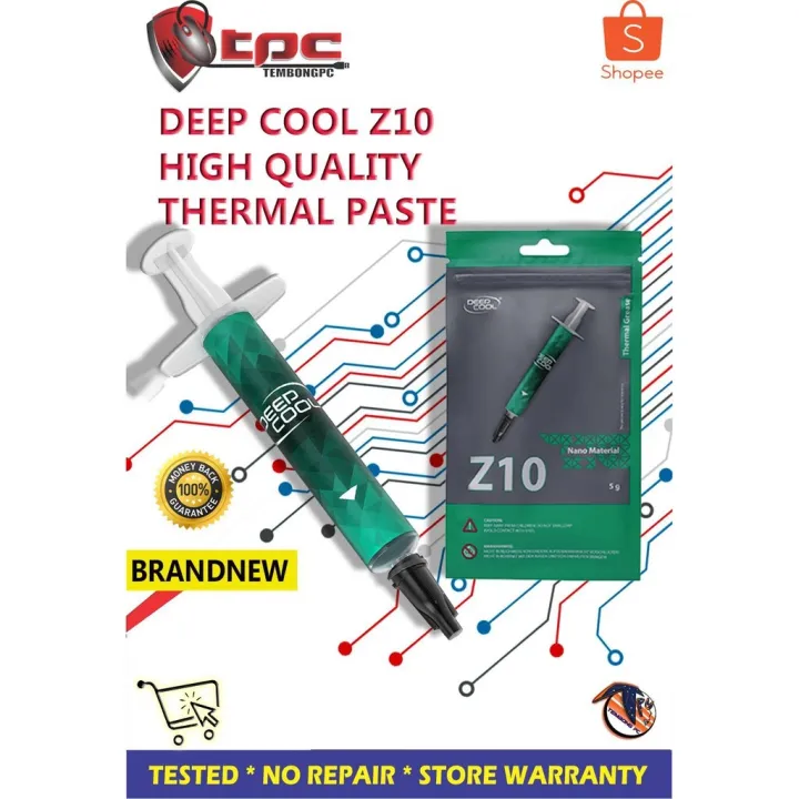 Deep Cool z10 performance thermal Paste asus Asus Lazada PH