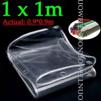 0.35mm Thick Transparent Rainproof Tarpaulin Balcony Succulent Plants Cover Keep Warm Clear Waterproof Cloth Tarp PVC Tarpaulin