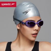 Speedo/ สำหรับทั้งหญิงและชายผมยาวซิลิโคนกันน้ำหมวกว่ายน้ำแฟชั่นเครื่องป้องกันหูหมวกว่ายน้ำหมวกว่ายน้ำผู้ใหญ่