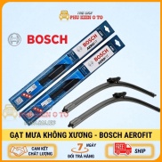 Gạt mưa ô tô BOSCH Aerofit không xương, lưỡi gạt silicon siêu sạch