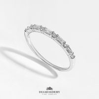 แหวนเพชรแถว (Half Eternity Diamond Ring)