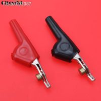 ◊﹍✒ Cltgxdd 1PCS Auto Repair Test Alligator Clip With Piercing Needle Teeth Alligator Clamp Crocodile