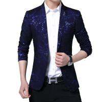 ZZOOI Trendy Young Mens Blazers Male Slim Business Casual Blazer Coat Jacket Coat Brand Outwear Men Casual Wear