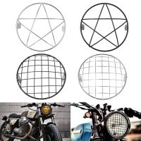 7 Inch Motorcycle Universal Vintage Headlight Protector Retro Grill Light Lamp Cover For Harley Ducati Chopper Yamaha Cafe Racer