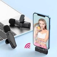 《Miss you electronic》การบันทึกวิดีโอไร้สายแบบไร้สายสำหรับ iPhone Ipad Type C LiveMobile ไมโครโฟนMicrophone Accessories