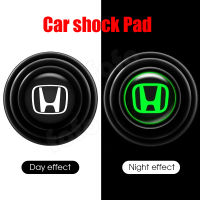 แผ่นยางสำหรับประตูรถยนต์ฮอนด้า8ชิ้น,สติกเกอร์ป้องกันเรืองแสงติดประตูรถเงียบโช้คอัพเบาะรองนั่งปะเก็นอุปกรณ์ป้องกันการตกแต่งภายนอกเหมาะสำหรับฮอนด้าทุกรุ่น