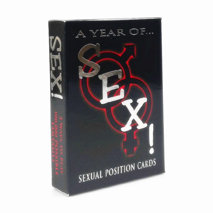 เกมคู่ที่ใกล้ชิดการ์ดปีแห่งเกมบัตรคำภาษาอังกฤษเต็มรูปแบบทางเพศสำหรับฉลองวันเกิดบาร์ของขวัญ