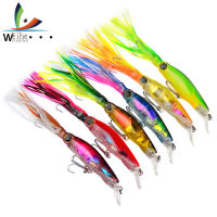 Weihe เหยื่อตกปลาปลาหมึกประดิษฐ์14Cm/40G Fishing Tackle Sleeve Fishing Lure