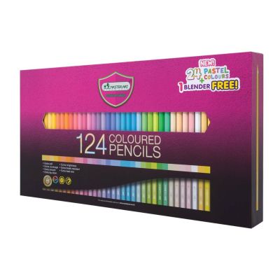 Master Art ดินสอสีแท่งยาว 124 สี รุ่น Premium Grade (8851907293383)
