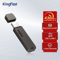 หน่วยความจำภายนอก SSD Kingfast 1 TB 64GB 128GB 256GB 512GB 1 TB USB ฮาร์ดไดรฟ์เสริม SSD แบบพกพา3.2โซลิดสเตทไดรฟ์สำหรับแล็ปท็อป