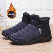 Winter Snow Boots Men women Waterproof Down Ankle Boots Lightweight Non