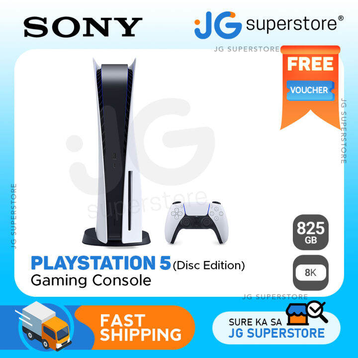 Sony PlayStation 5 PS5 8K HDR Console Disc Edition With DualSense ...