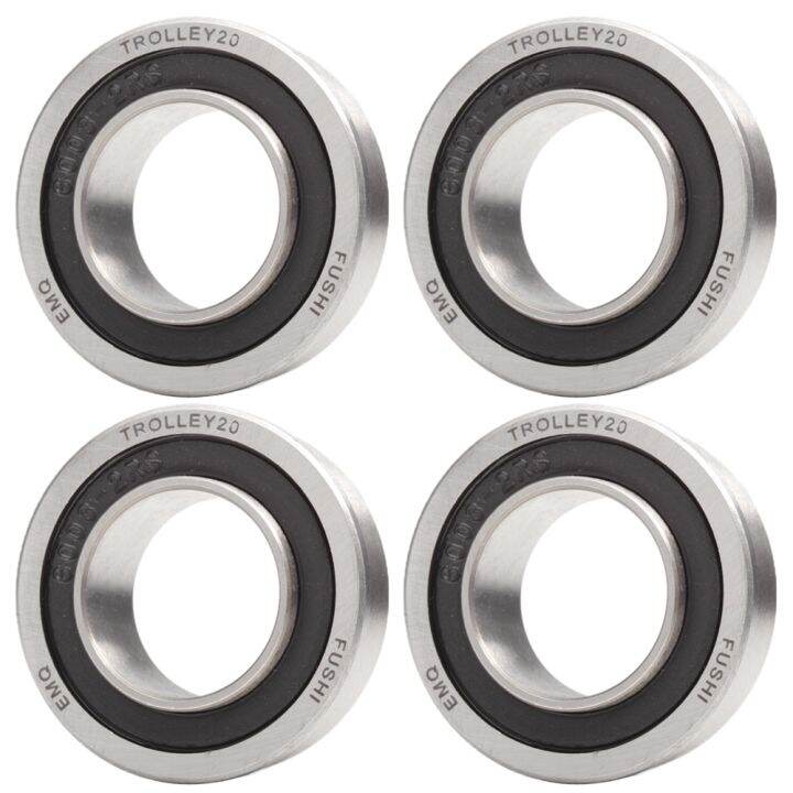 F6003 Wheelbarrow Bearing 20X35x11mm ( 4 PCS ) Push Truck Garden